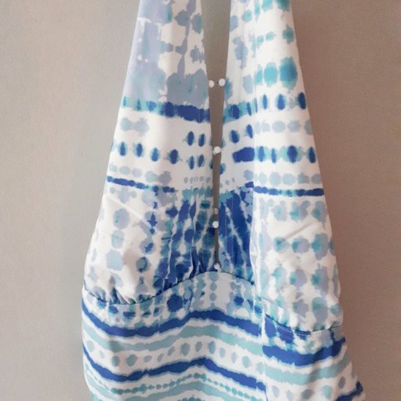 NWT Rococo Sand printed beaded one piece swimsuit - Picture 4 of 9